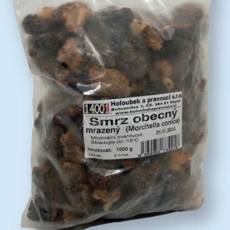Smrž obecný mražený 1 kg - hlavní obrázek